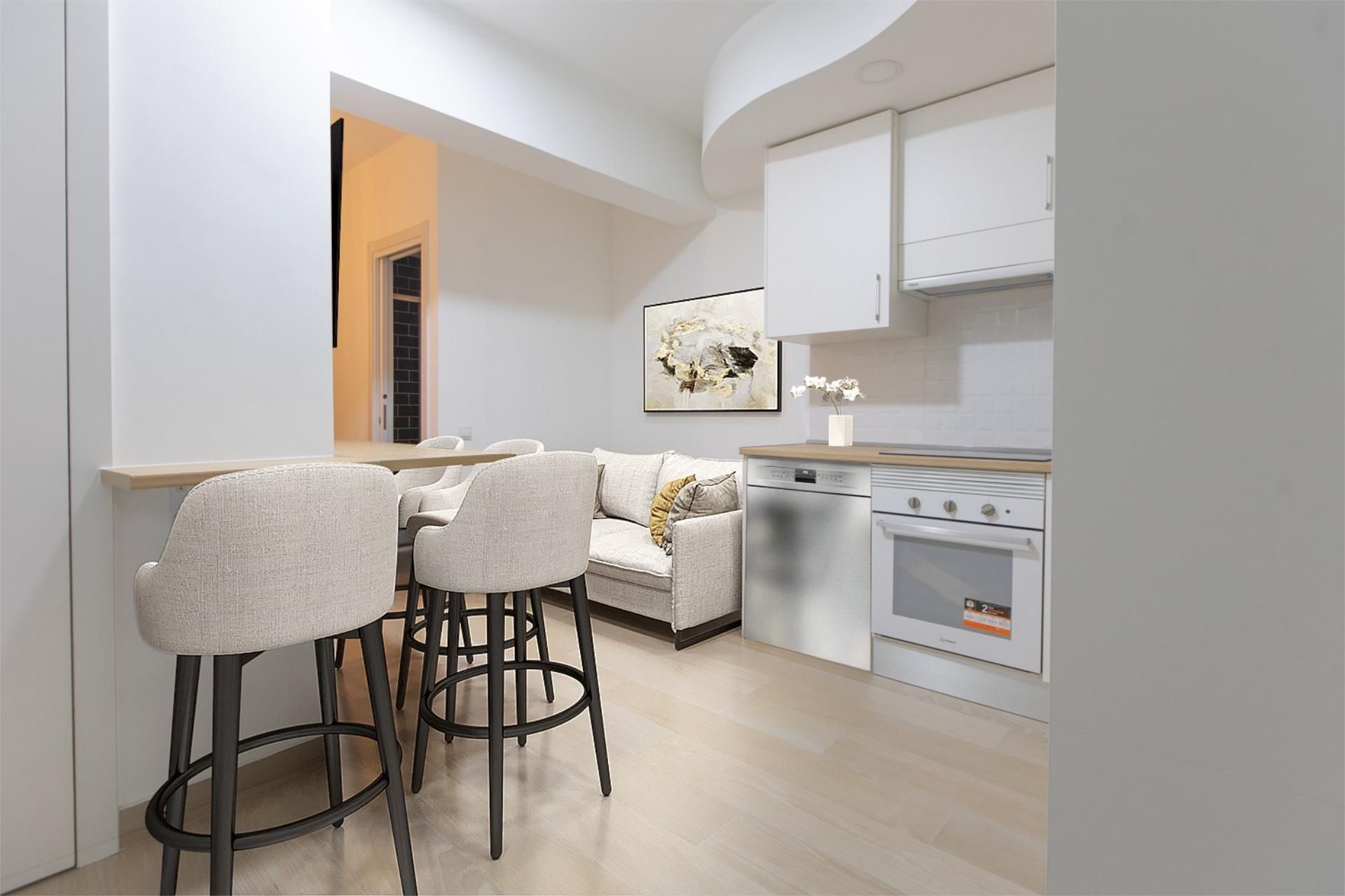 Kitchen of Office for rent in  Madrid Capital