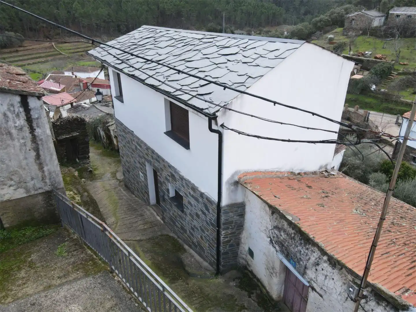 Exterior view of Flat for sale in Pinofranqueado  with Terrace and Balcony