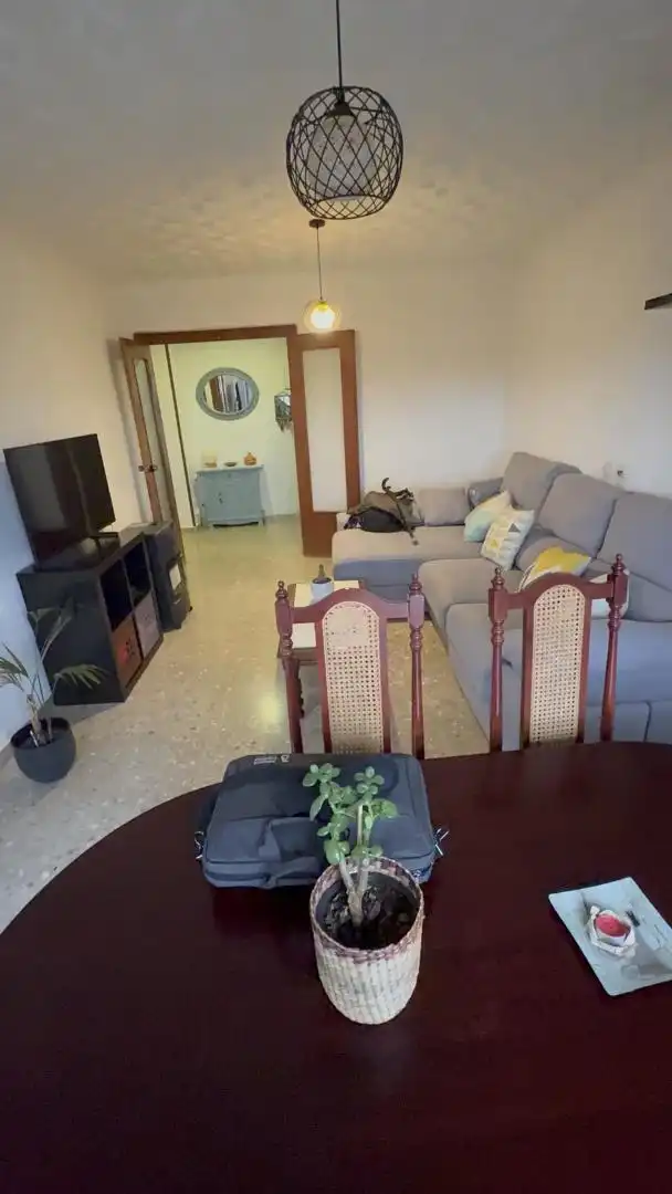 Wohnung zum Verkauf in Carrer Colón, 3, Beneixama Wohnzimmer von Wohnung zum Verkauf in Beneixama mit Terrasse, Möbliert und Balkon