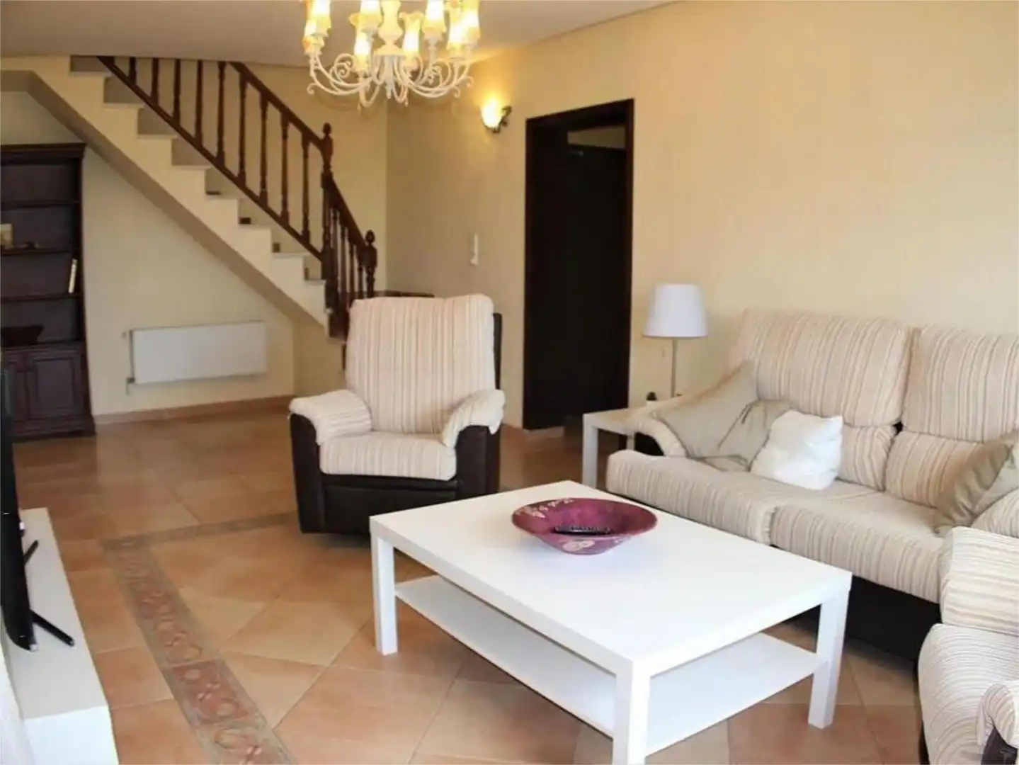 Houses for rent in Calle el Salmonete, 7, Novo Sancti Petri Living room of Houses for rent in Chiclana de la Frontera with Air Conditioner, Private garden and Terrace