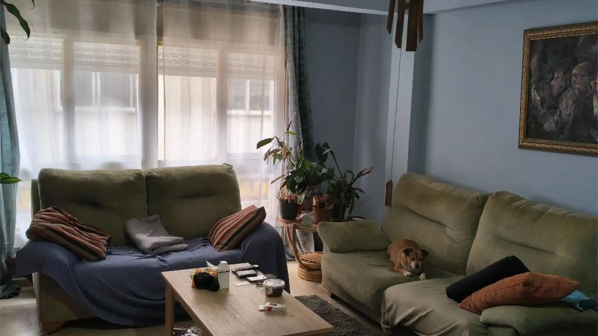 Wohnzimmer von Wohnung zum Verkauf in Narón mit Terrasse