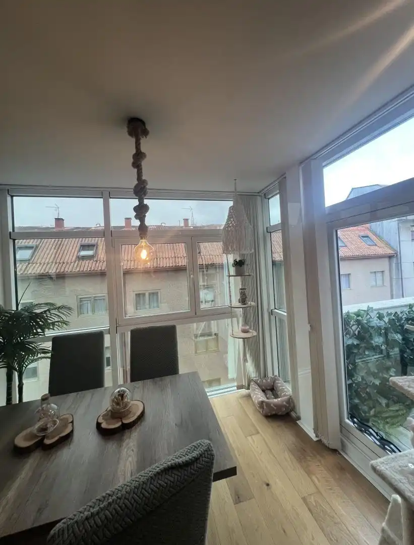 Balcony of Flat for sale in Cambre   with Heating, Terrace and Storage room