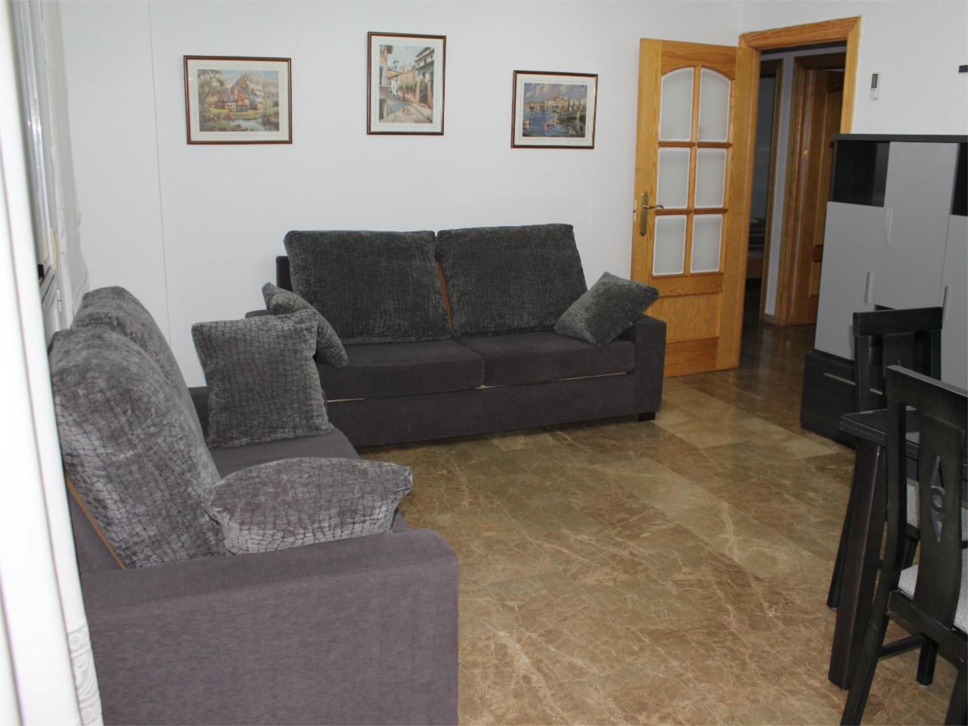 Sala d'estar de Pis de lloguer en  Jaén Capital amb Aire condicionat, Calefacció i Terrassa