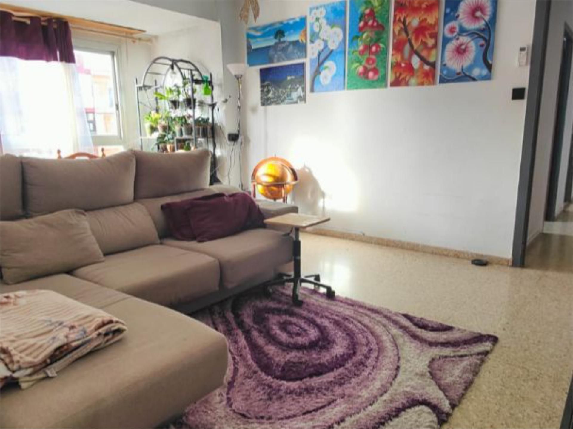 Sala d'estar de Pis en venda en La Pobla de Farnals amb Aire condicionat i Balcó