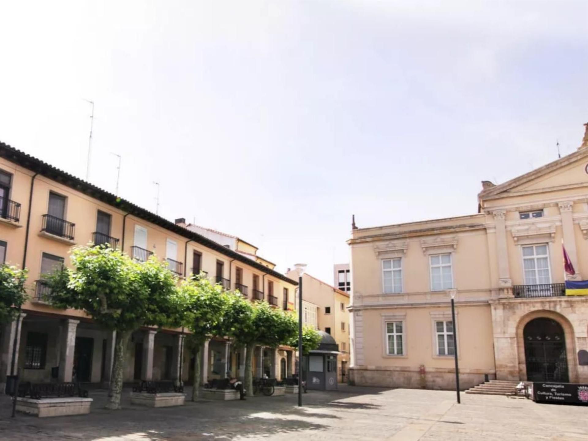 Flat for rent in Plaza Mayor, 6, Centro Exterior view of Flat for rent in Palencia Capital with Heating, Parquet flooring and Furnished