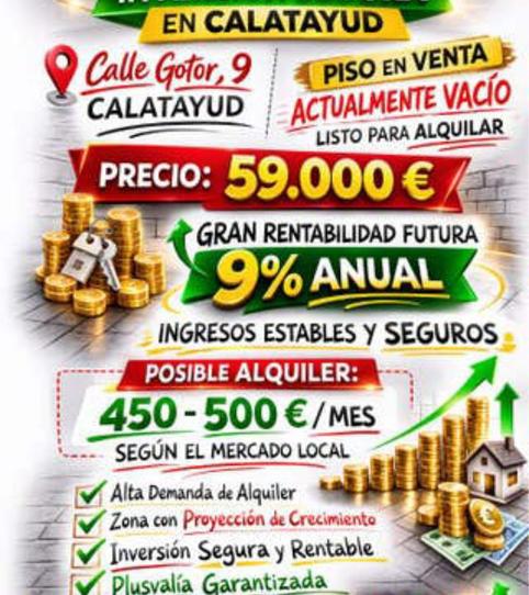 Photo 2 of Apartment for sale in Centro, Calatayud