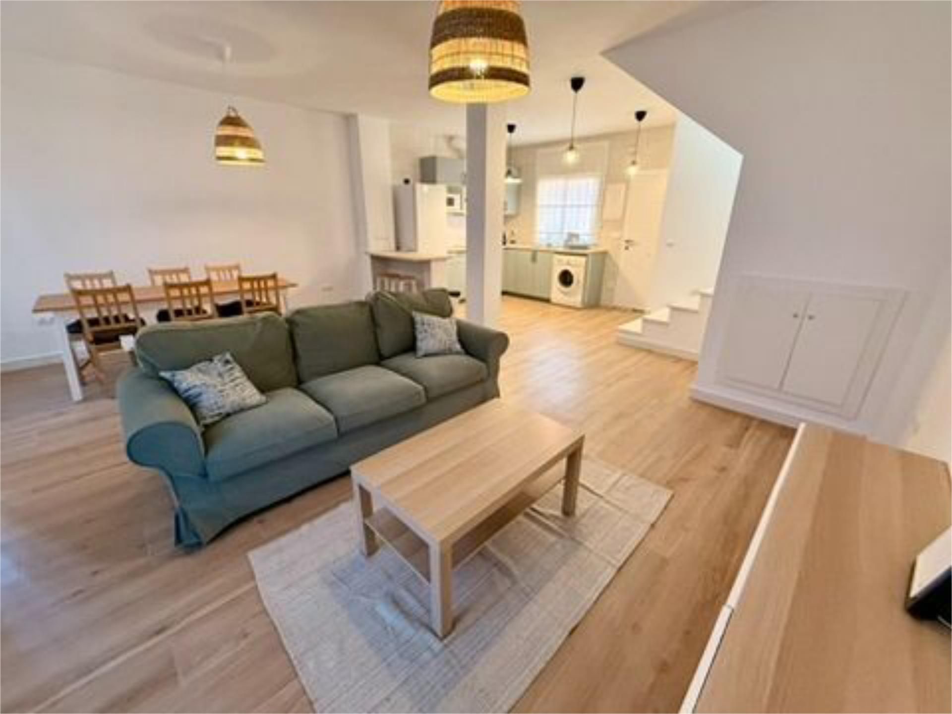 Living room of Single-family semi-detached to rent in Fuente de Piedra  with Air Conditioner, Heating and Private garden