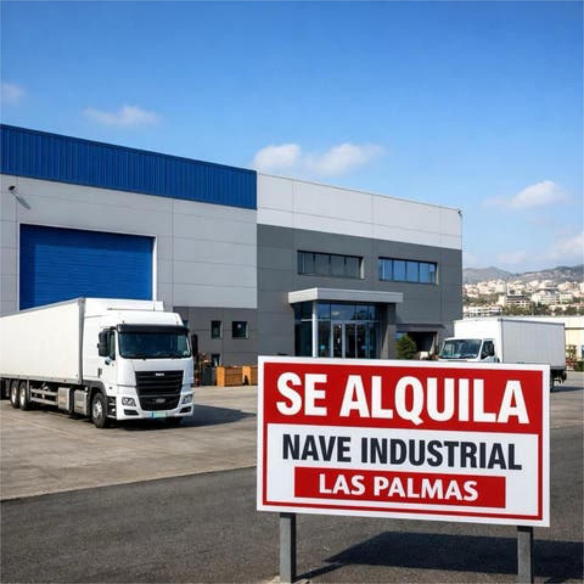 Exterior view of Industrial buildings for rent in Las Palmas de Gran Canaria