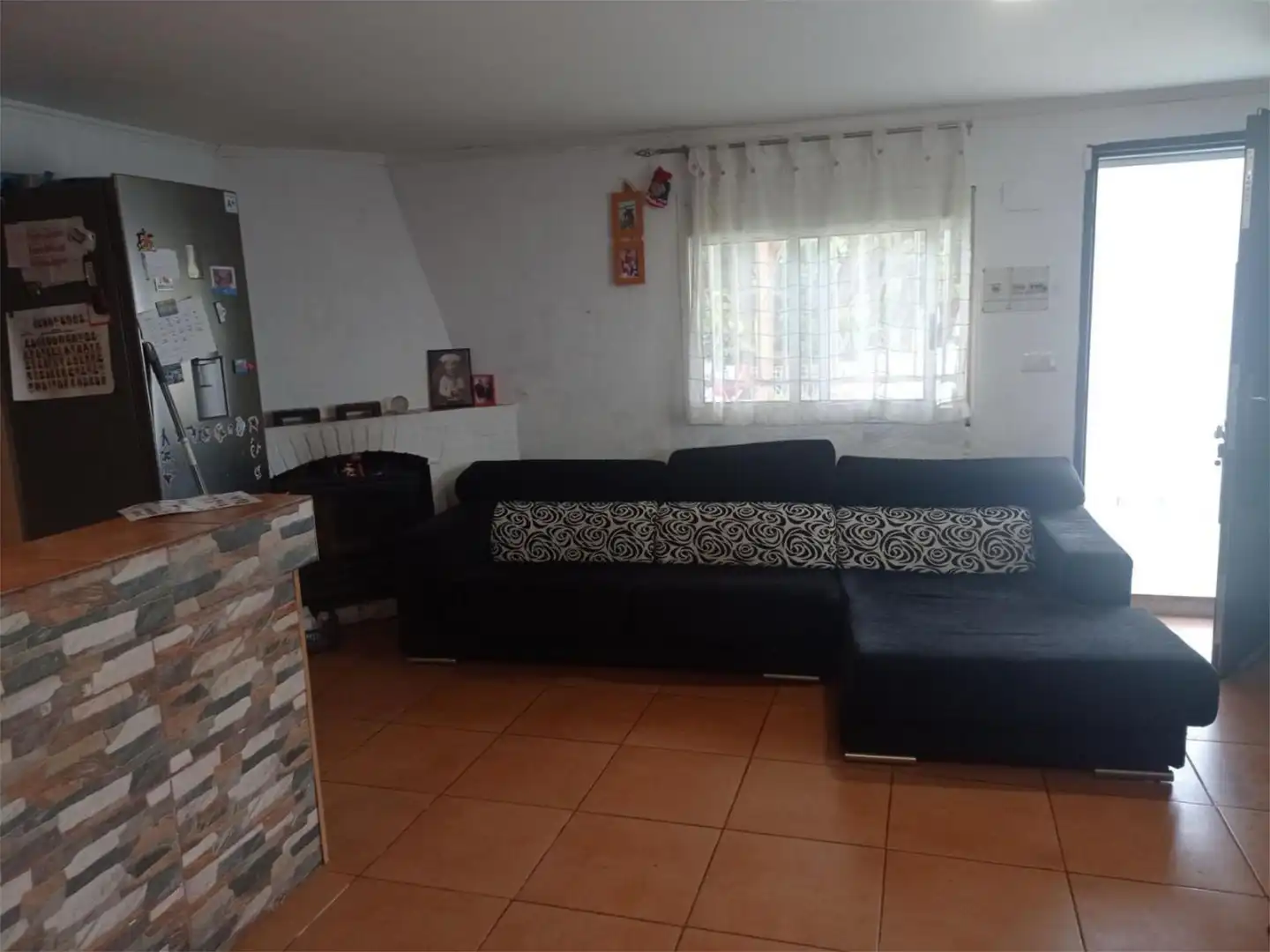 Pis en venda a Urbanització Solemio, 1, Platja de Mont-roig Sala d'estar de Pis en venda en Mont-roig del Camp amb Aire condicionat, Calefacció i Jardí privat