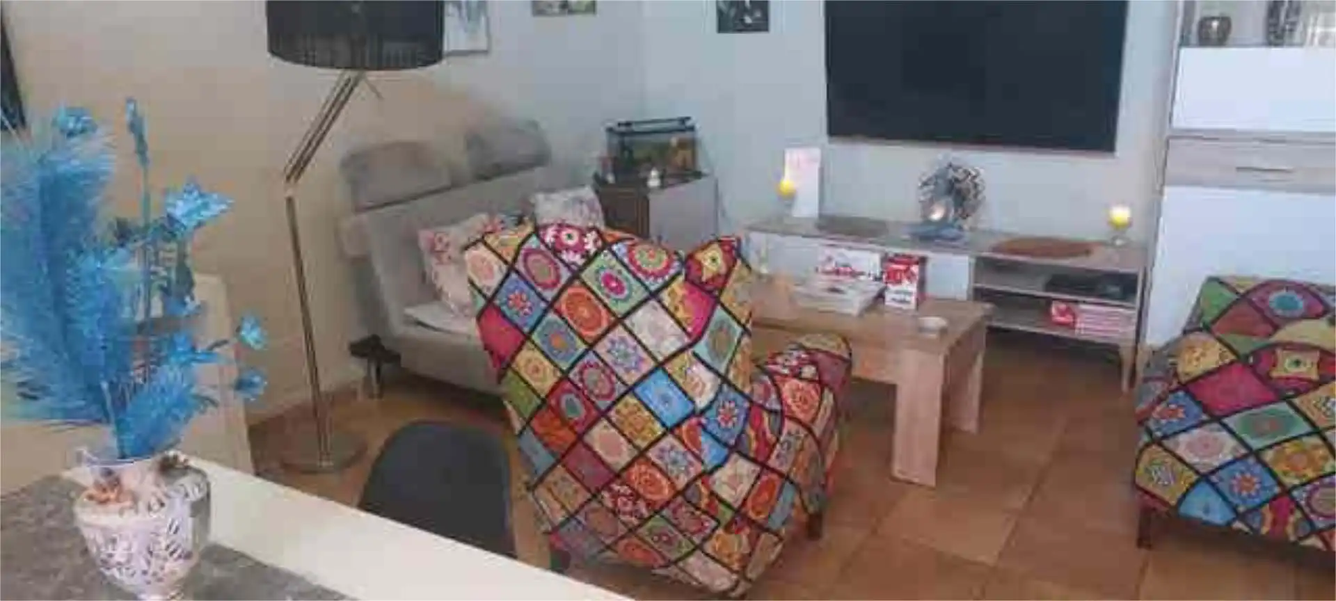 Living room of Houses for sale in Villamesías  with Terrace