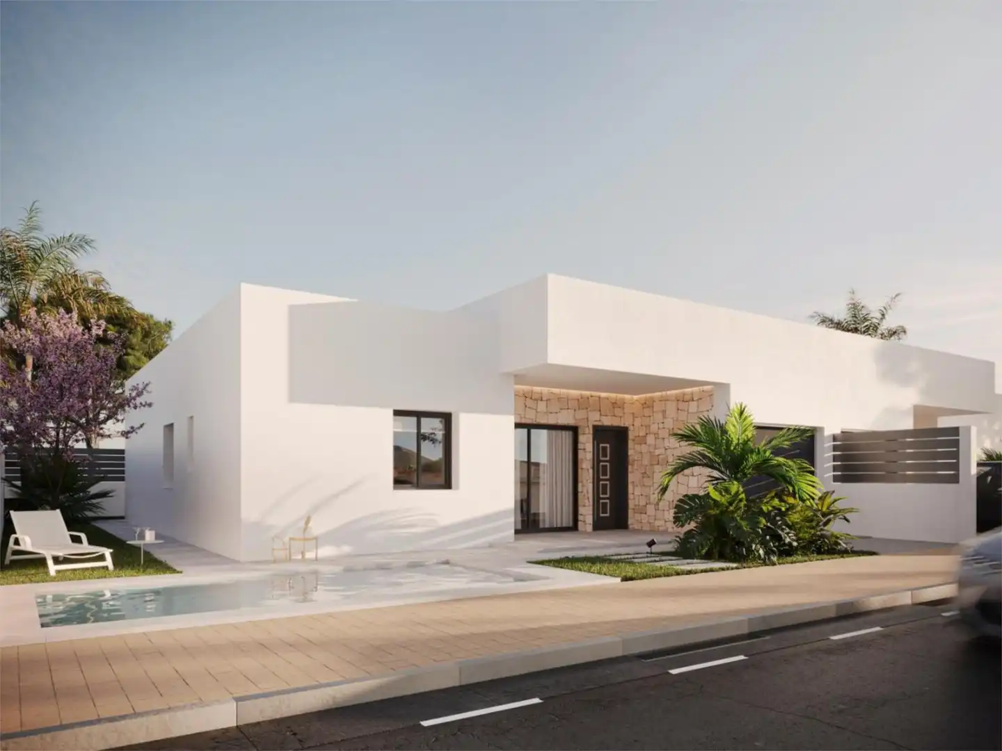 Casa o chalet en venta en Calle Fuente Loca, 17, La Romana Vista exterior de Casa o chalet en venta en La Romana con Piscina