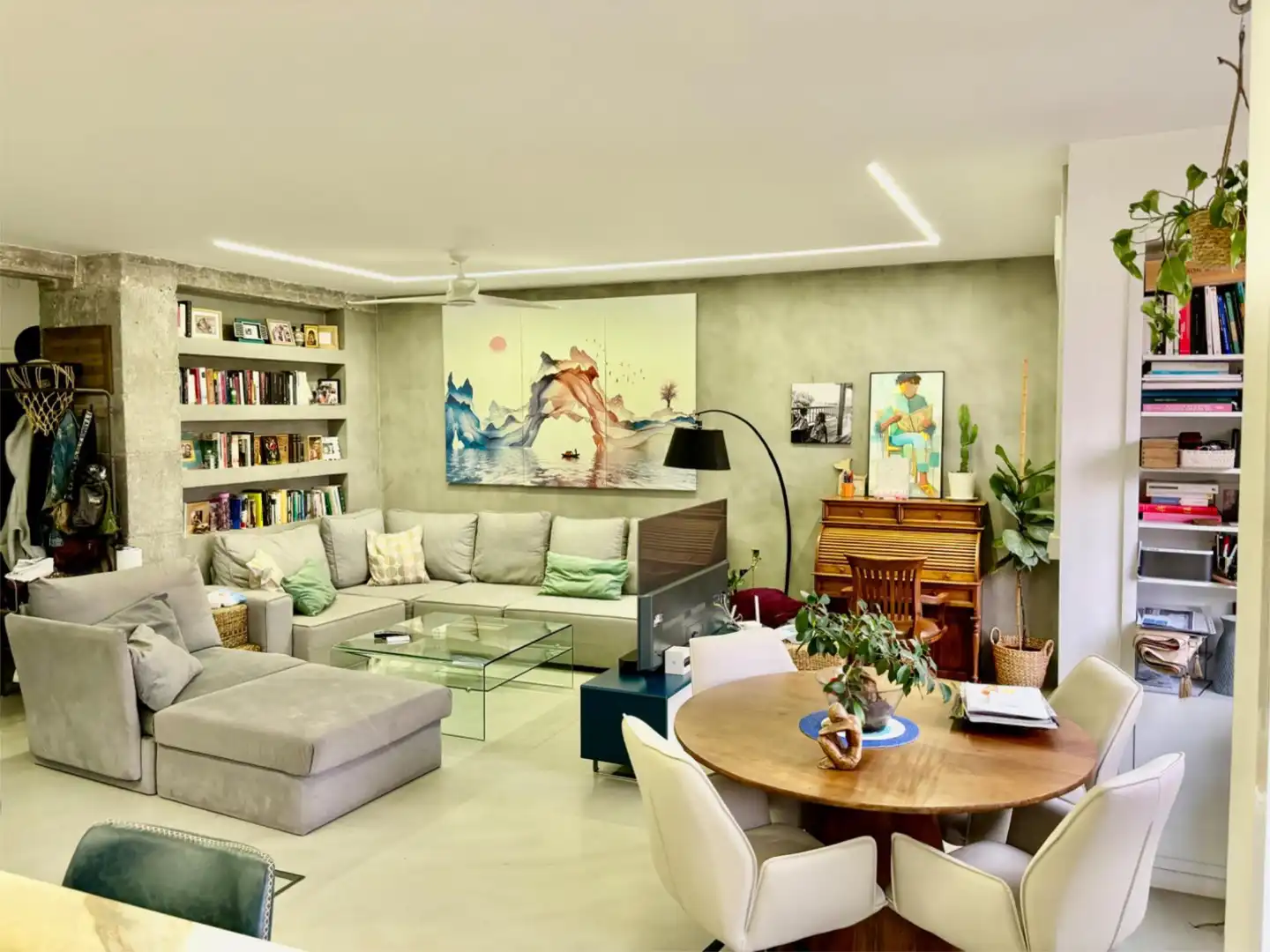 Living room of Flat for sale in Lorca  with Heating, Terrace and Storage room