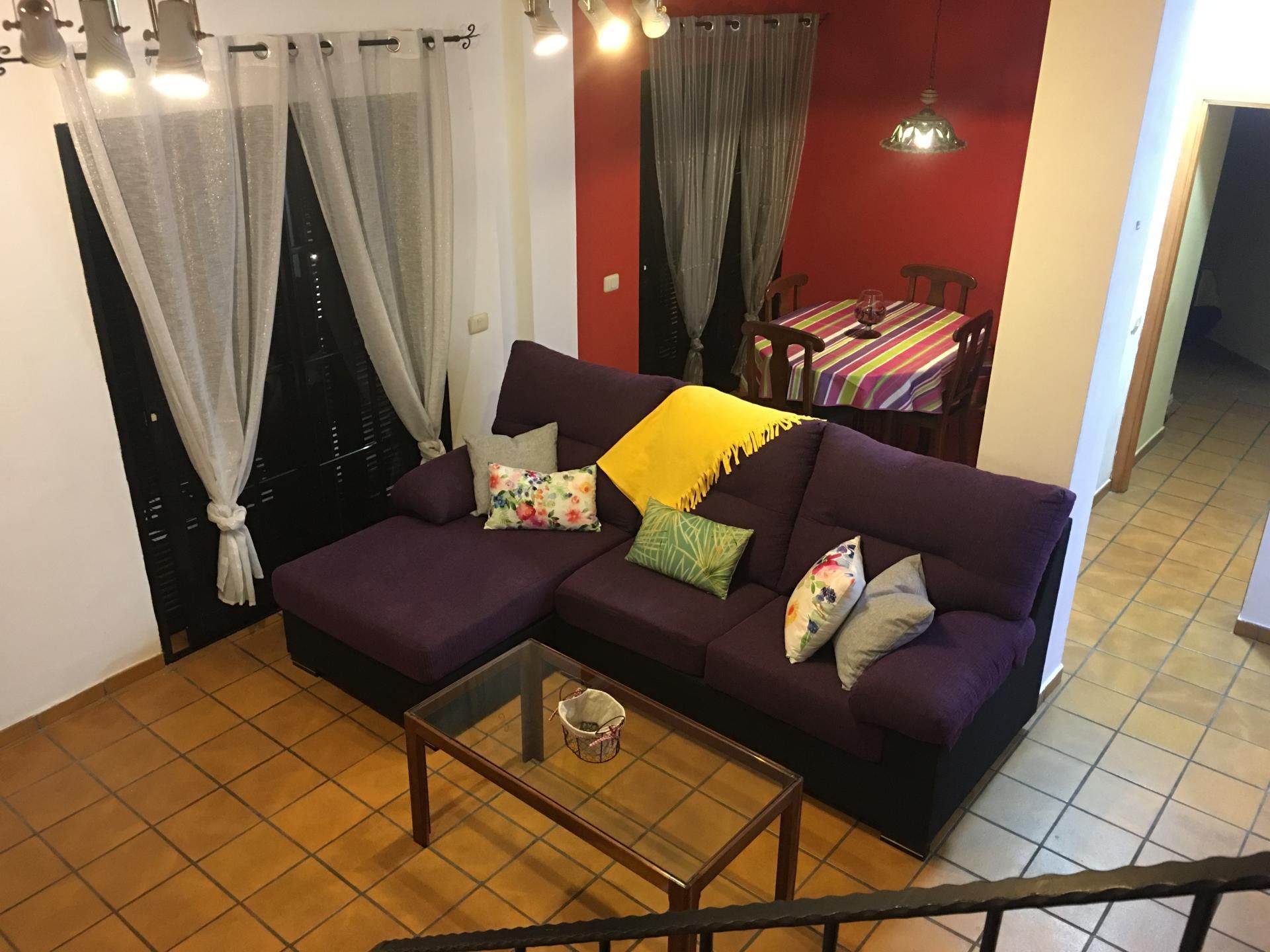 Living room of Duplex for sale in Santa Brígida  with Furnished, Community parking and Balcony