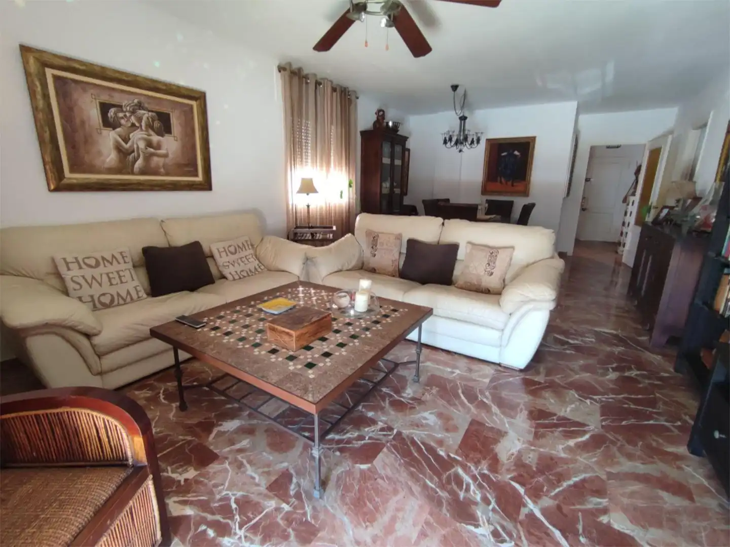 Piso en venta en Camino de la Iglesia, 5, Nueva Alcántara Sala de estar de Piso en venta en Marbella con Balcón