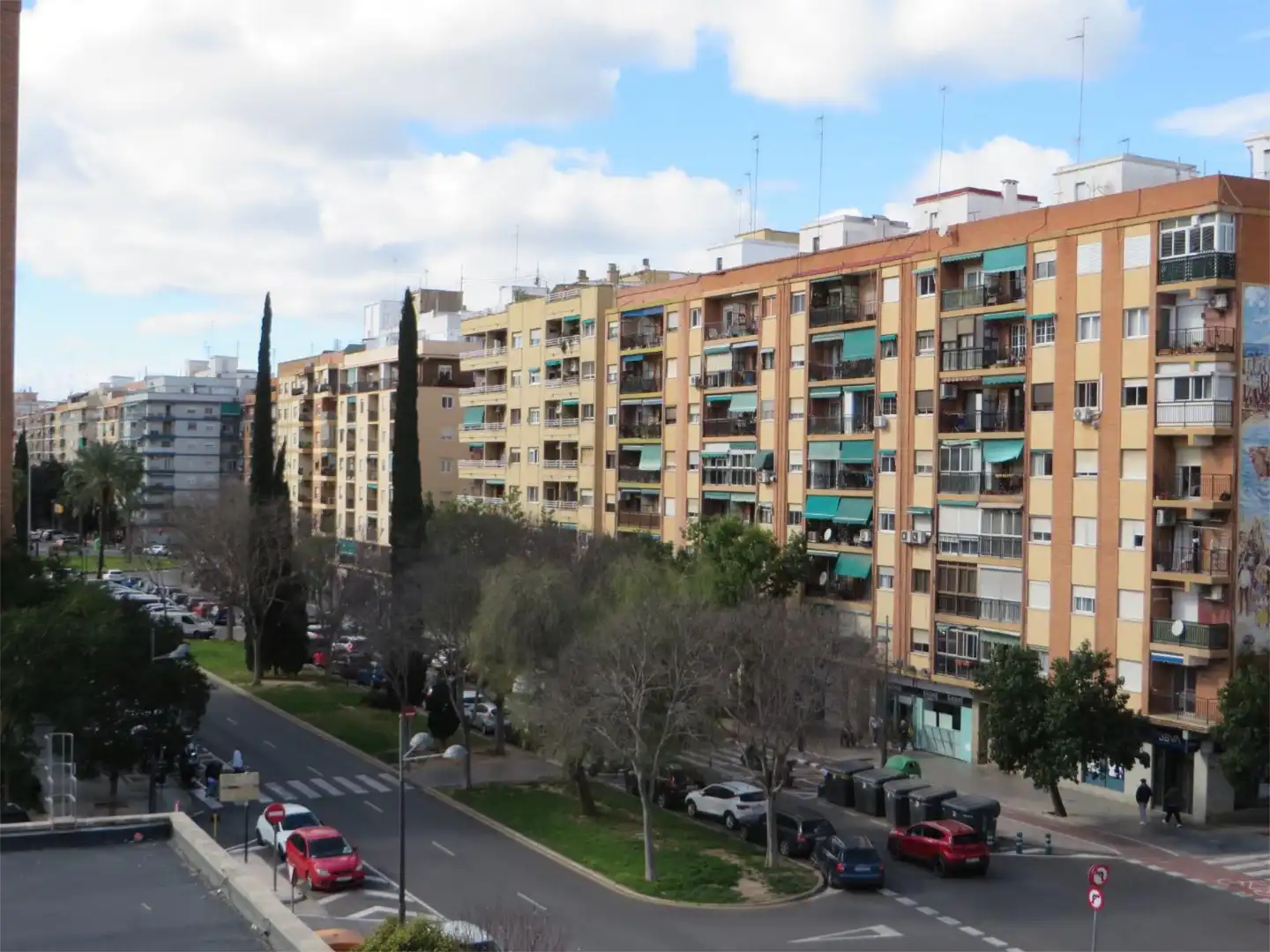 Vista exterior de Pis de lloguer en Valencia amb Aire condicionat, Calefacció i Parquet