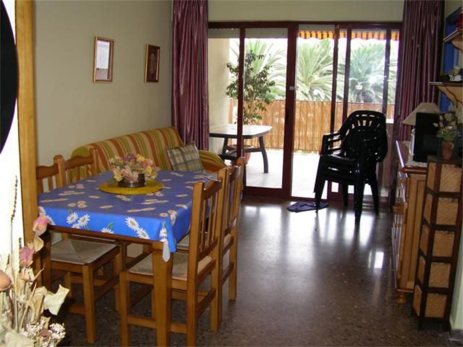 Dining room of Flat for sale in Sagunto / Sagunt  with Air Conditioner, Terrace and Swimming Pool