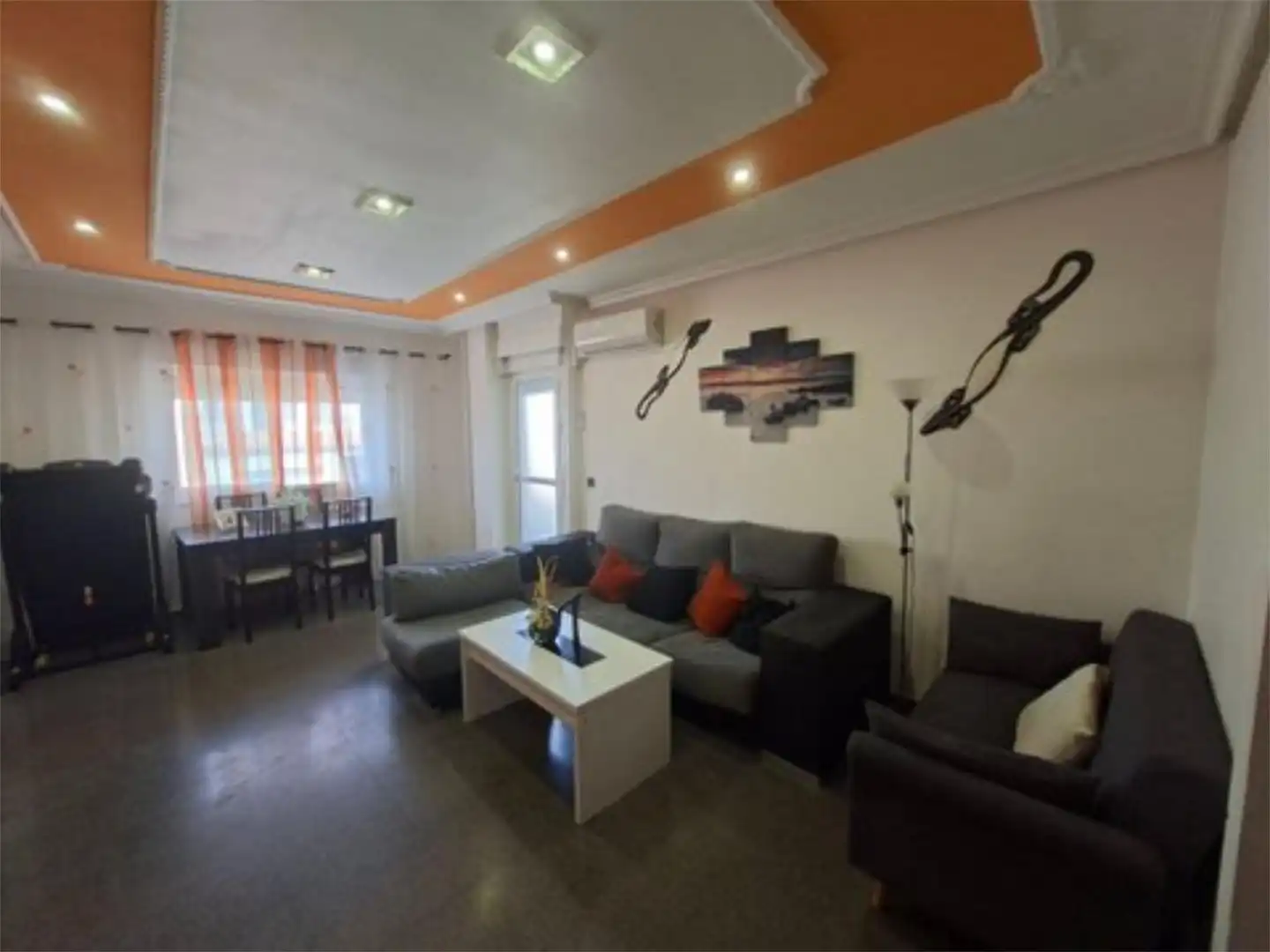 Wohnzimmer von Wohnung zum Verkauf in Bigastro mit Klimaanlage, Terrasse und Balkon