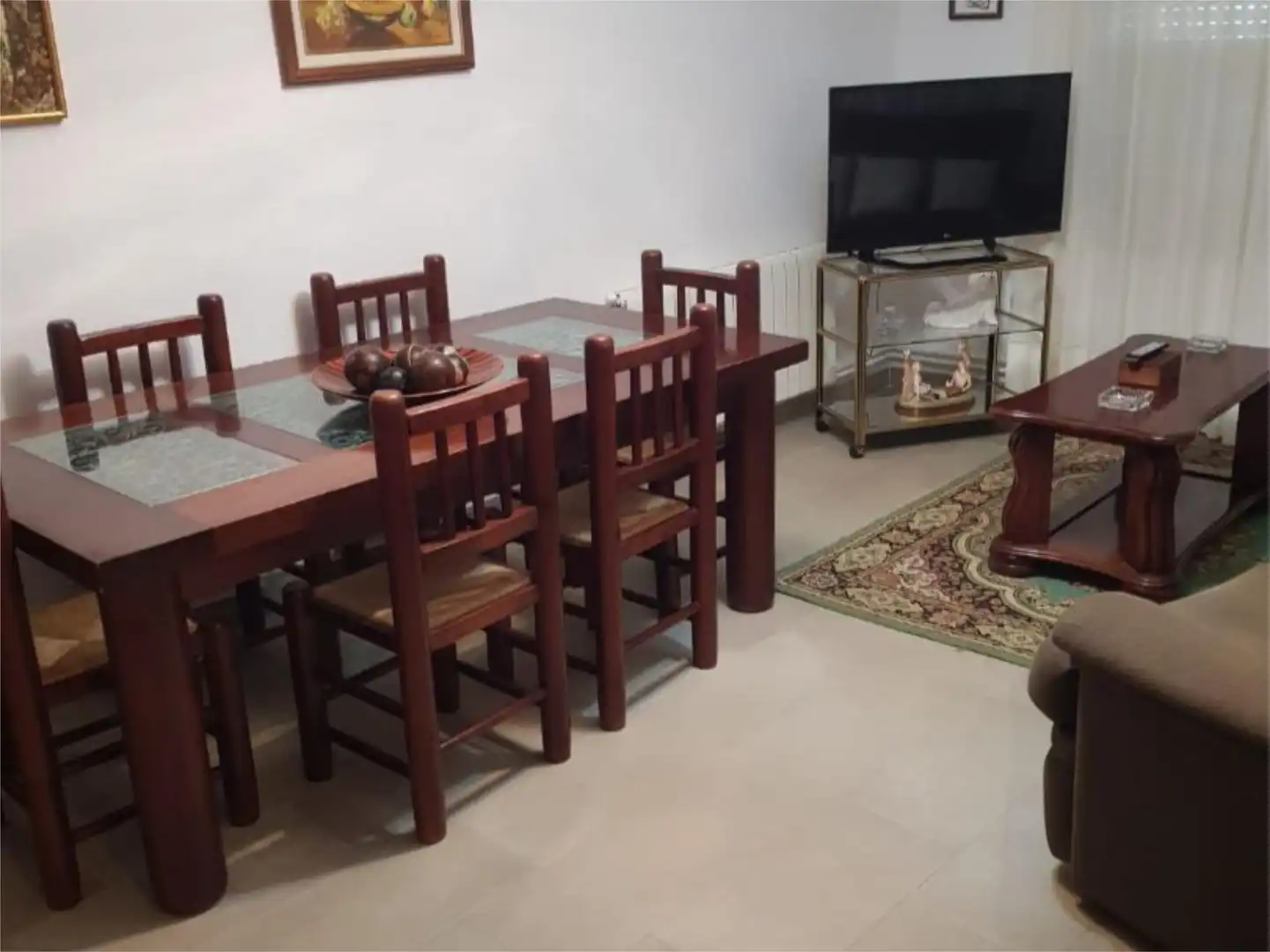 Finca rústica en venta en Travesía del Cerrillo, 16, Villar de Cañas Comedor de Finca rústica en venta en Villar de Cañas con Aire acondicionado, Calefacción y Jardín privado