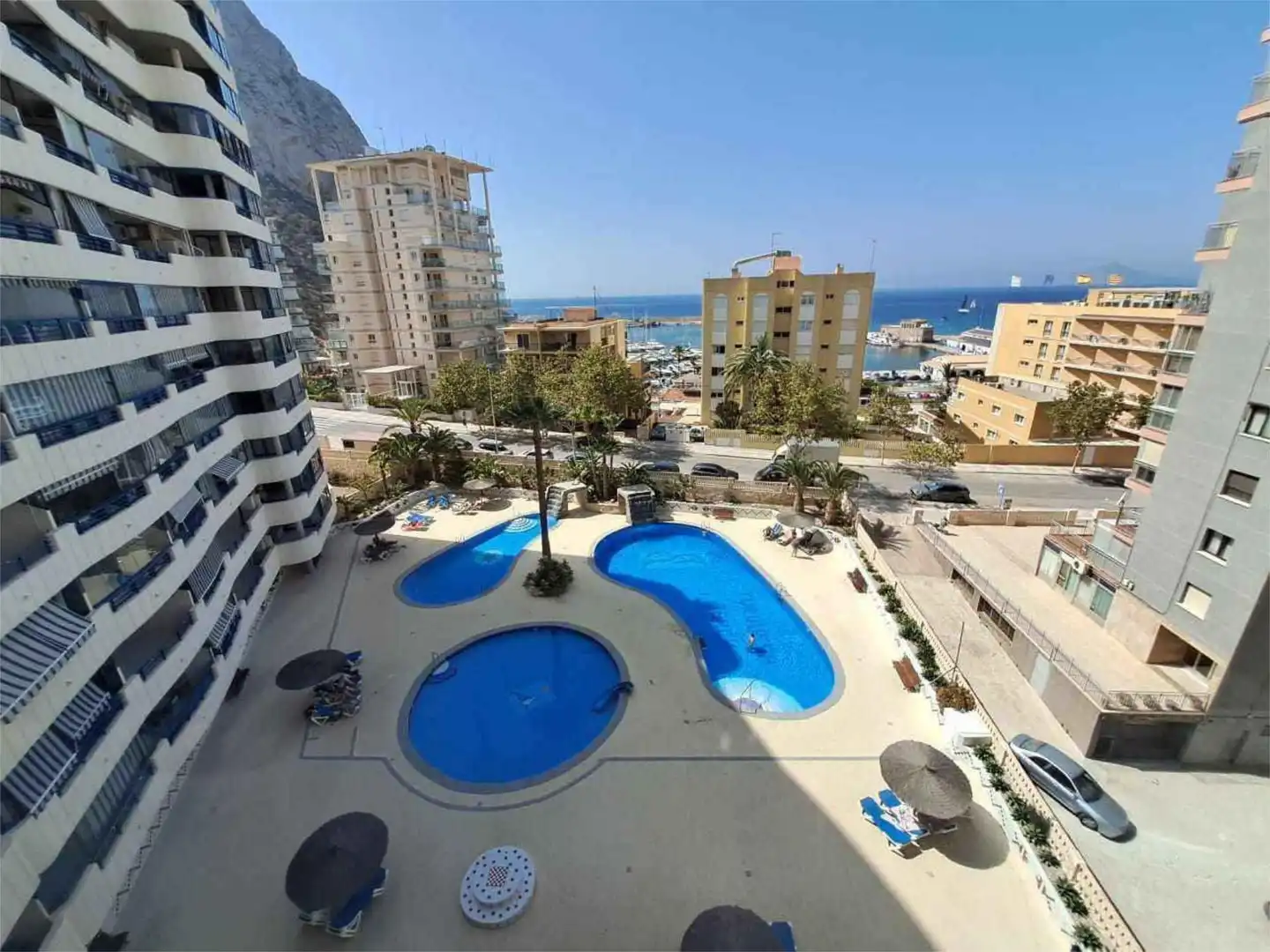 Wohnung zur Miete in Calle Gibraltar, 3, Puerto Schwimmbecken von Wohnung zur Miete in Calpe / Calp mit Klimaanlage, Heizung und Terrasse