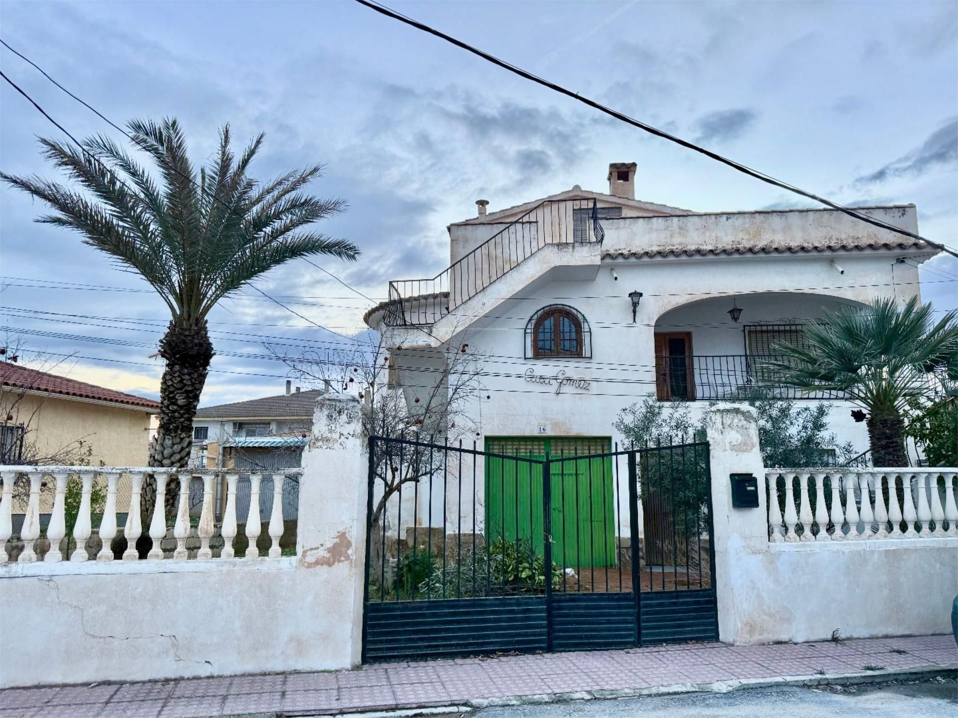 Exterior view of House or chalet for sale in Cortes de Baza  with Terrace and Balcony