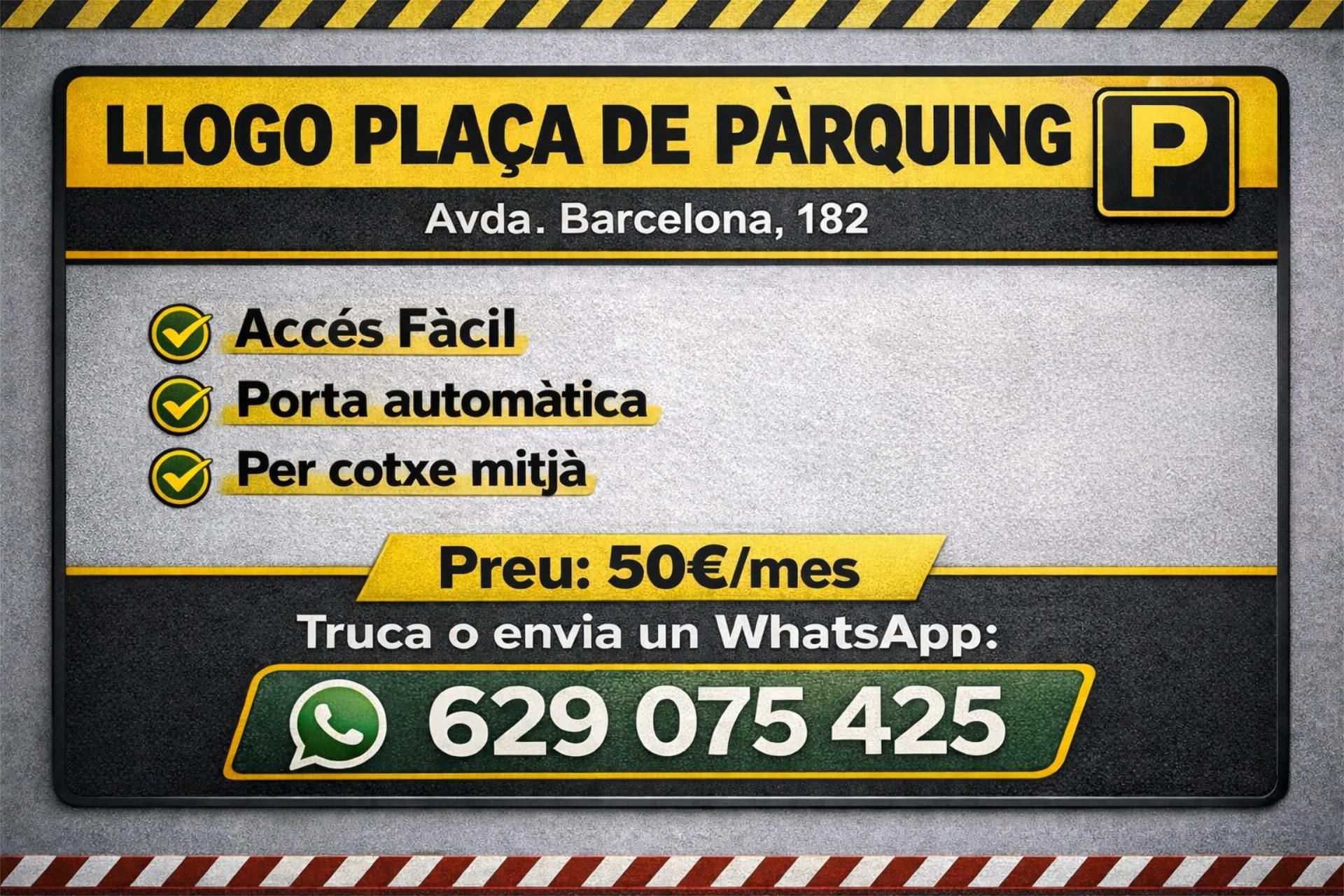 Aparcament de Garatge de lloguer en Igualada