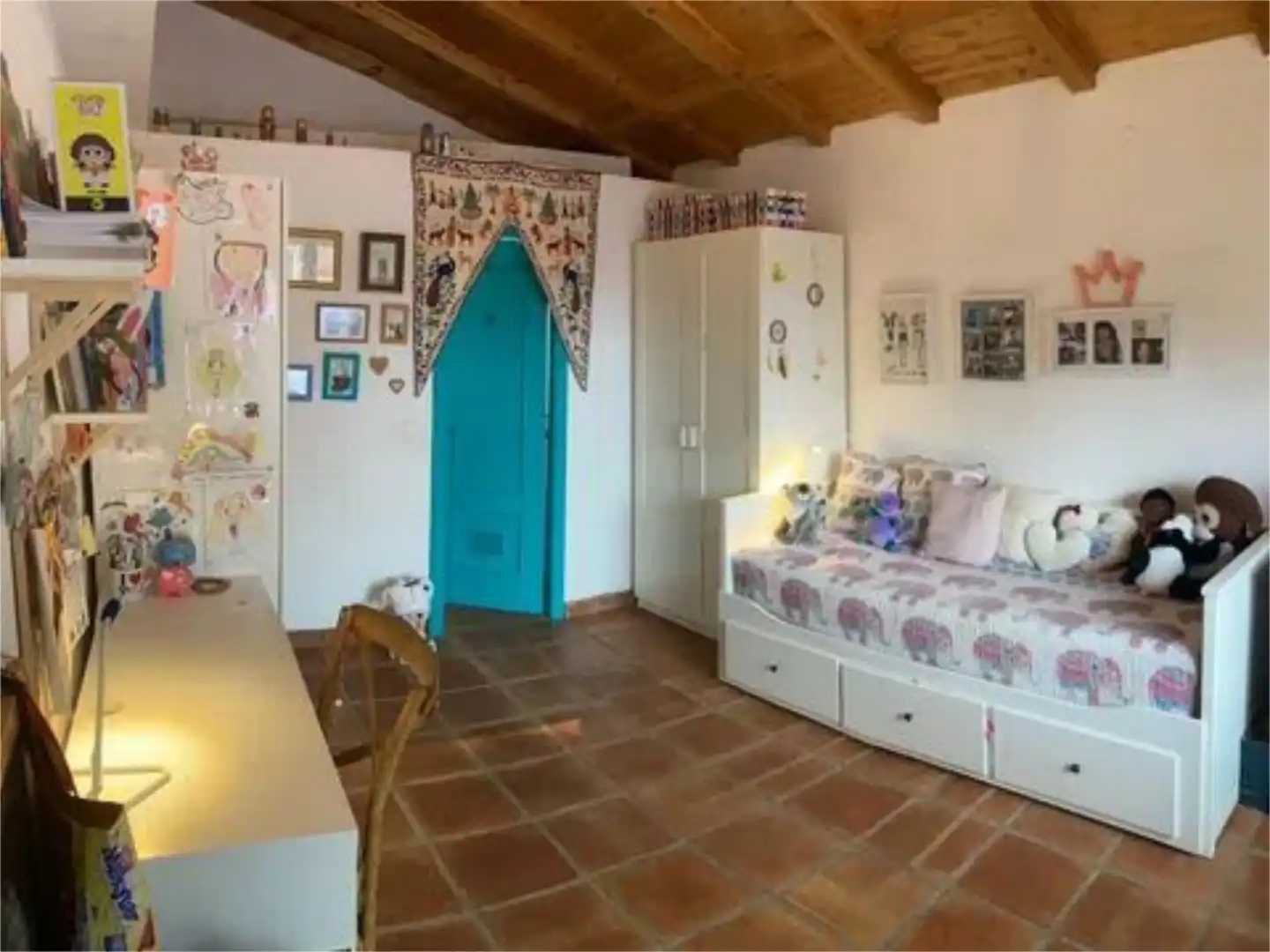 Bedroom of Houses for sale in Tolox  with Air Conditioner, Terrace and Balcony