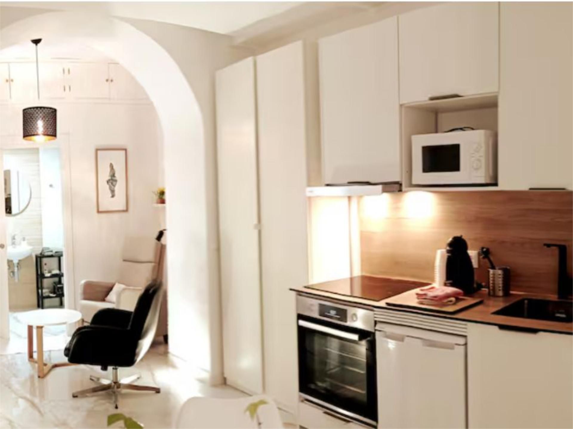 Kitchen of Flat for sale in  Cádiz Capital  with Air Conditioner