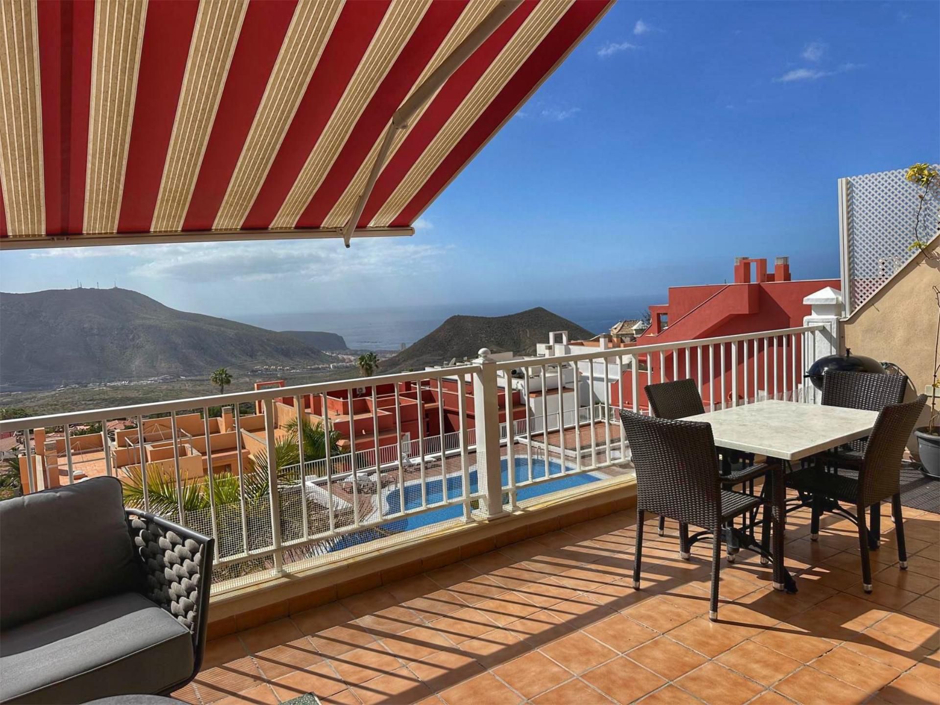 Terrace of Flat for sale in Arona  with Air Conditioner, Terrace and Swimming Pool
