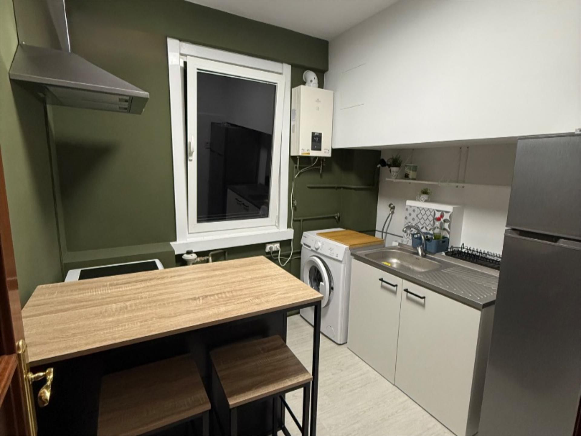 Kitchen of Flat for rent in A Coruña Capital   with Furnished and Video intercom