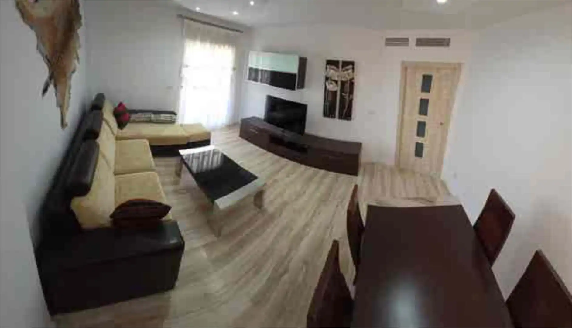 Piso en venta en Mazarrón Casco Urbano Sala de estar de Piso en venta en Mazarrón con Calefacción, Terraza y Trastero