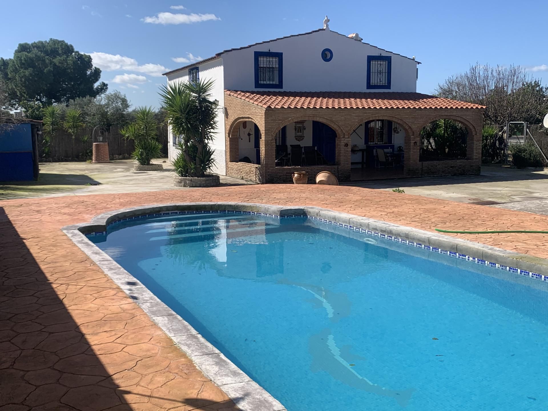 Piscina de Casa o xalet en venda en Villafranca de Córdoba amb Aire condicionat, Terrassa i Piscina