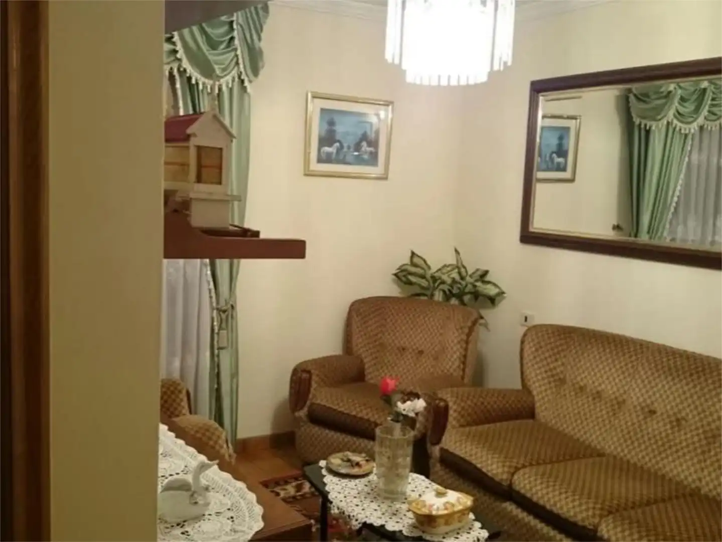 Wohnung zum Verkauf in LU-901, 2, Carballedo Wohnzimmer von Wohnung zum Verkauf in Carballedo mit Heizung, Privatgarten und Parkett