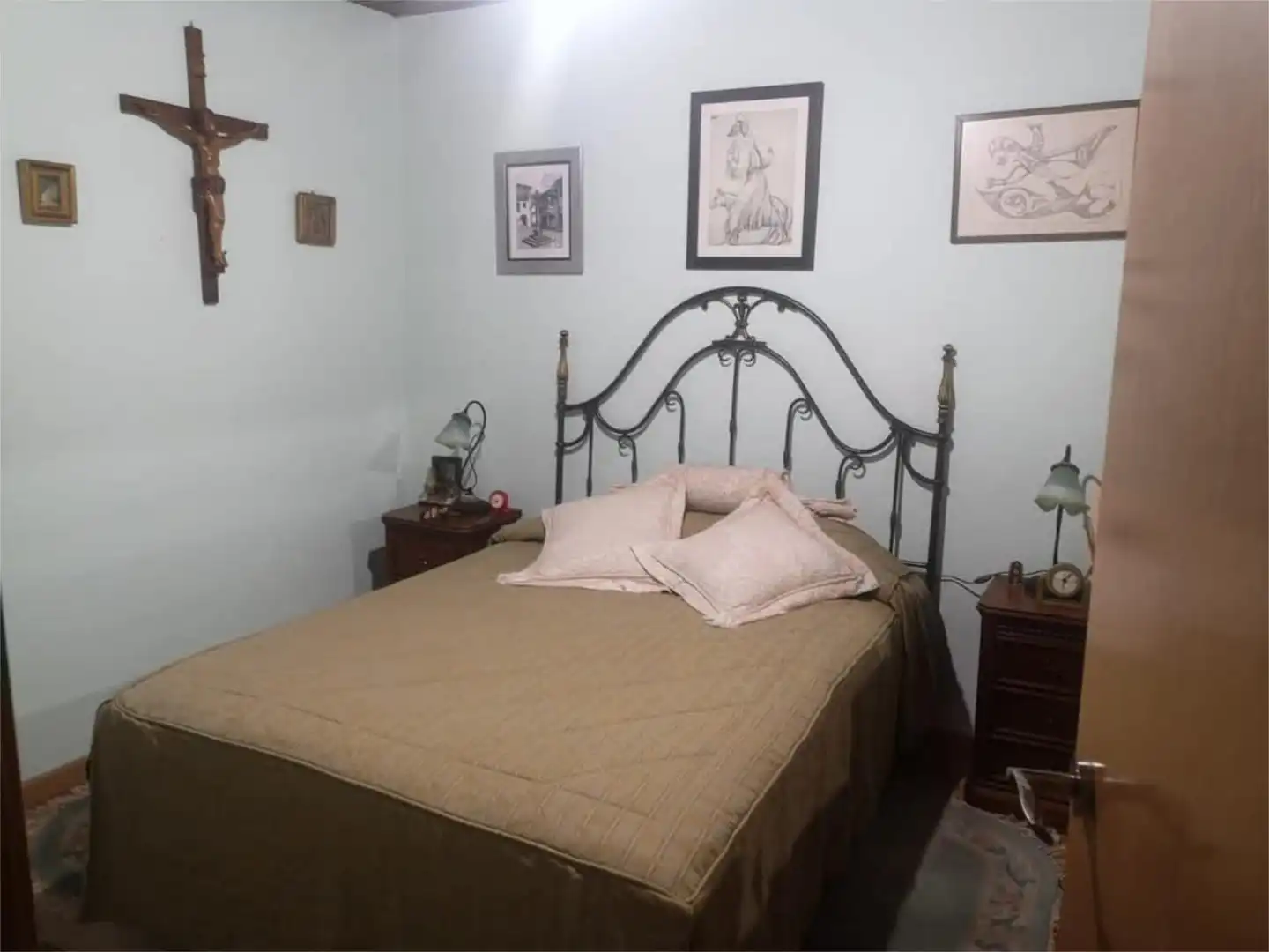 Wohnung zum Verkauf in LU-901, 2, Carballedo Schlafzimmer von Wohnung zum Verkauf in Carballedo mit Heizung, Privatgarten und Parkett