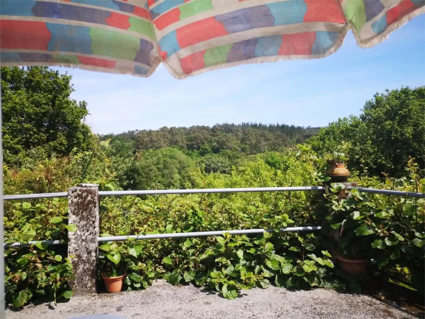 Wohnung zum Verkauf in LU-901, 2, Carballedo Terrasse von Wohnung zum Verkauf in Carballedo mit Heizung, Privatgarten und Parkett