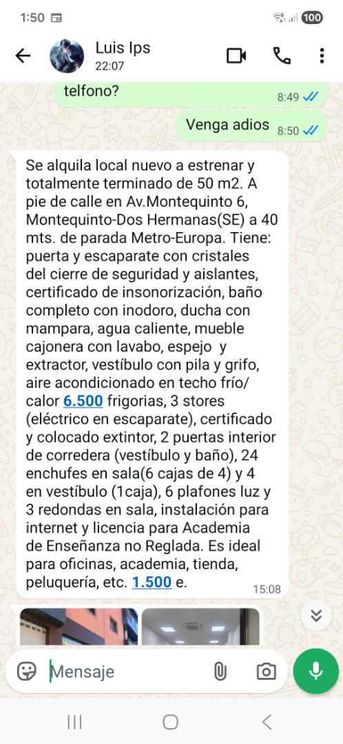 Local de lloguer en Montequinto amb Aire condicionat