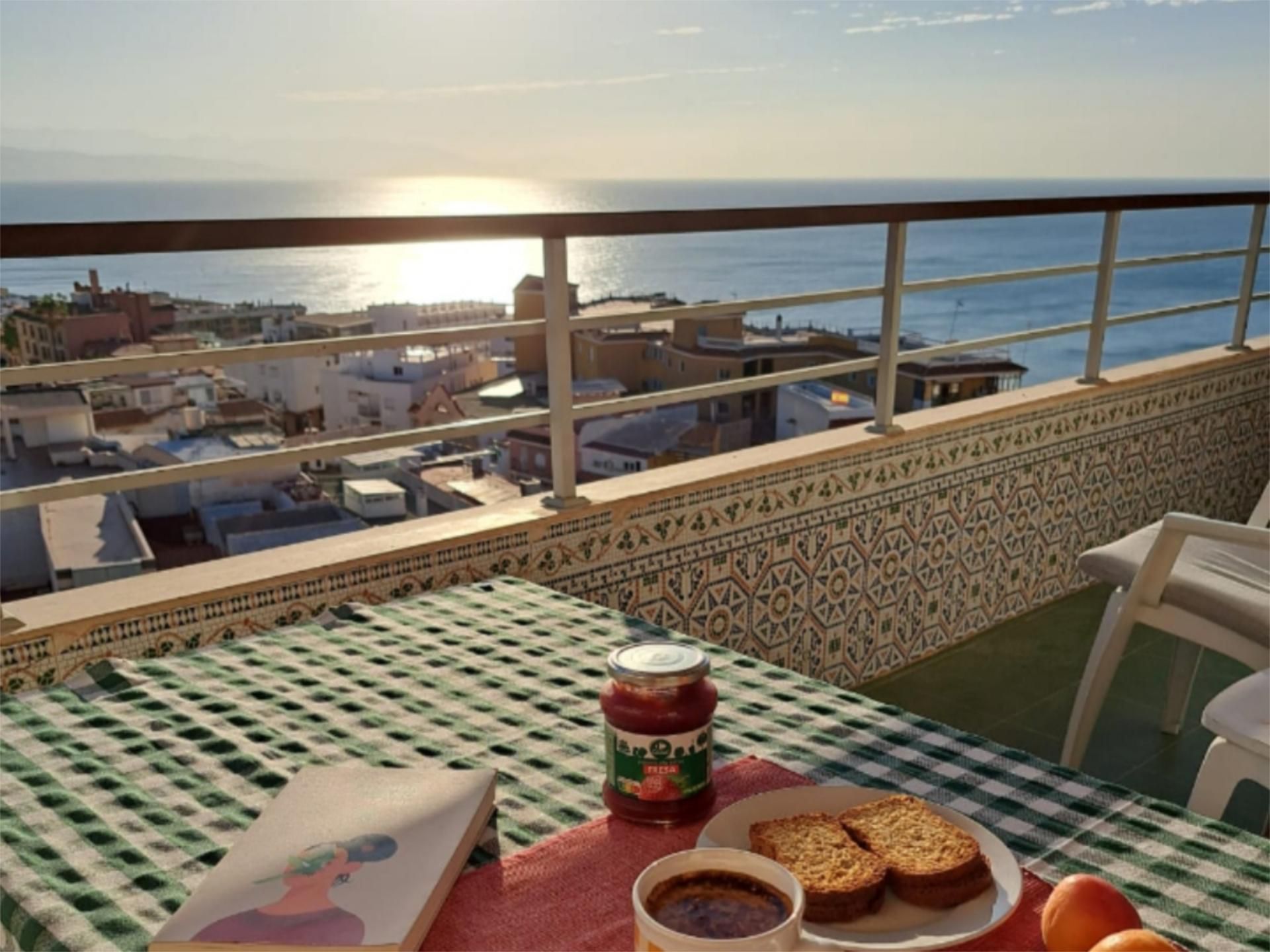 Terrasse von Wohnung zum Verkauf in Torremolinos mit Klimaanlage, Terrasse und Schwimmbad