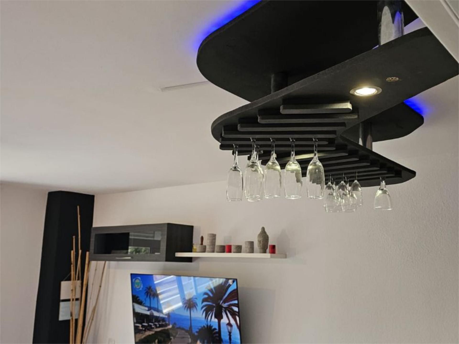 Kitchen of Flat for rent in Algeciras  with Furnished and Community parking