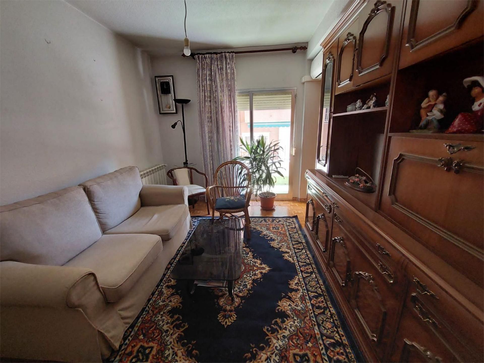 Living room of Flat for sale in  Madrid Capital  with Air Conditioner and Terrace