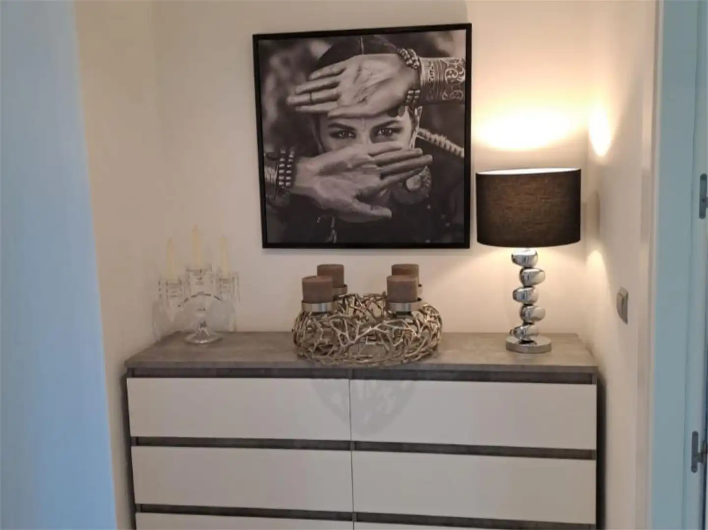 Wohnzimmer von Wohnung zum Verkauf in Benahavís mit Klimaanlage, Terrasse und Schwimmbad