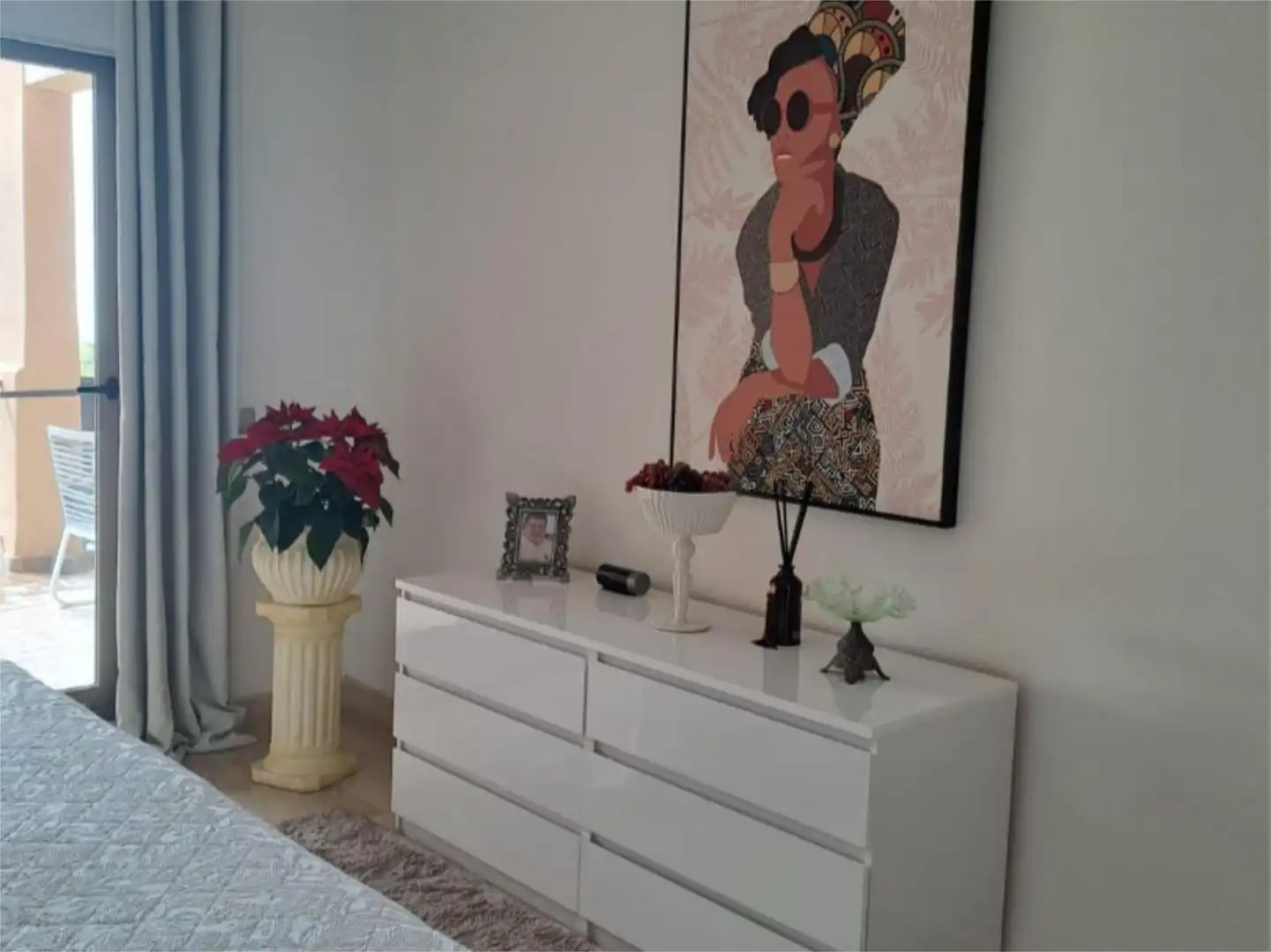 Wohnzimmer von Wohnung zum Verkauf in Benahavís mit Klimaanlage, Terrasse und Schwimmbad