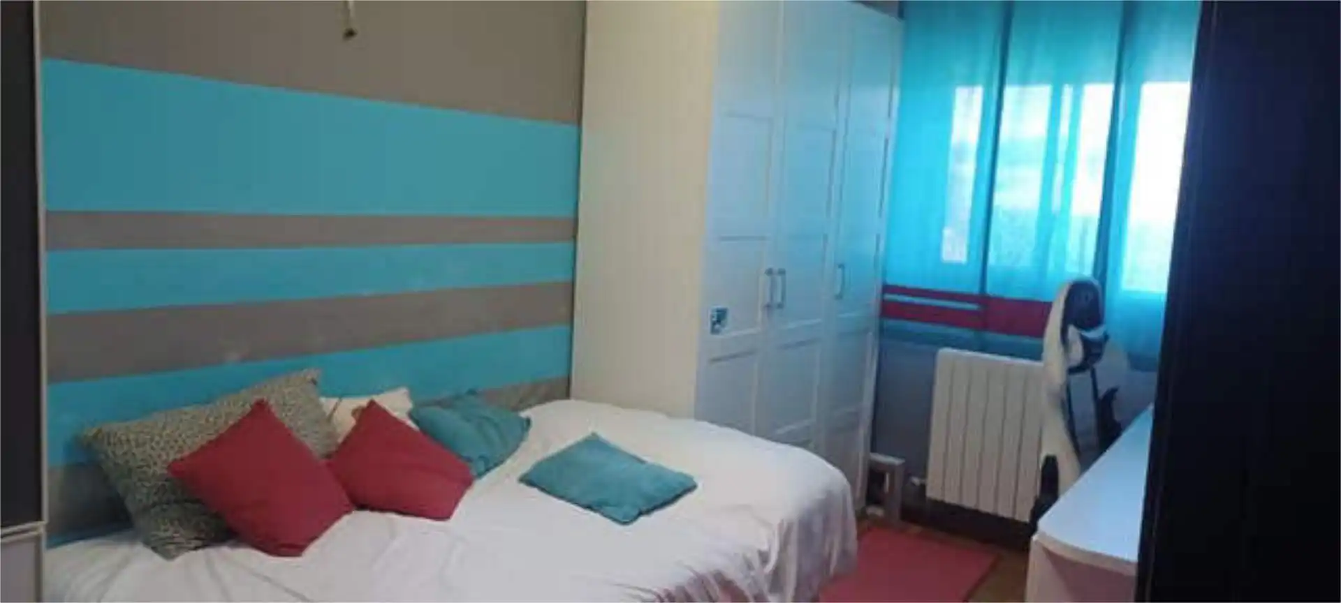 Bedroom of Flat for sale in Villalobón  with Heating and Furnished