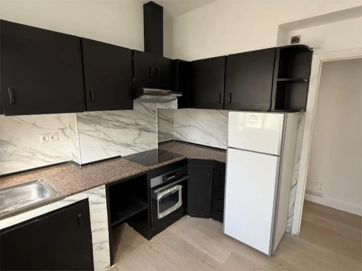 Piso en venta en Rúa Río Chamoso, 8, San Roque - As Fontiñas Cocina de Piso en venta en Lugo con Calefacción, Parquet y Trastero