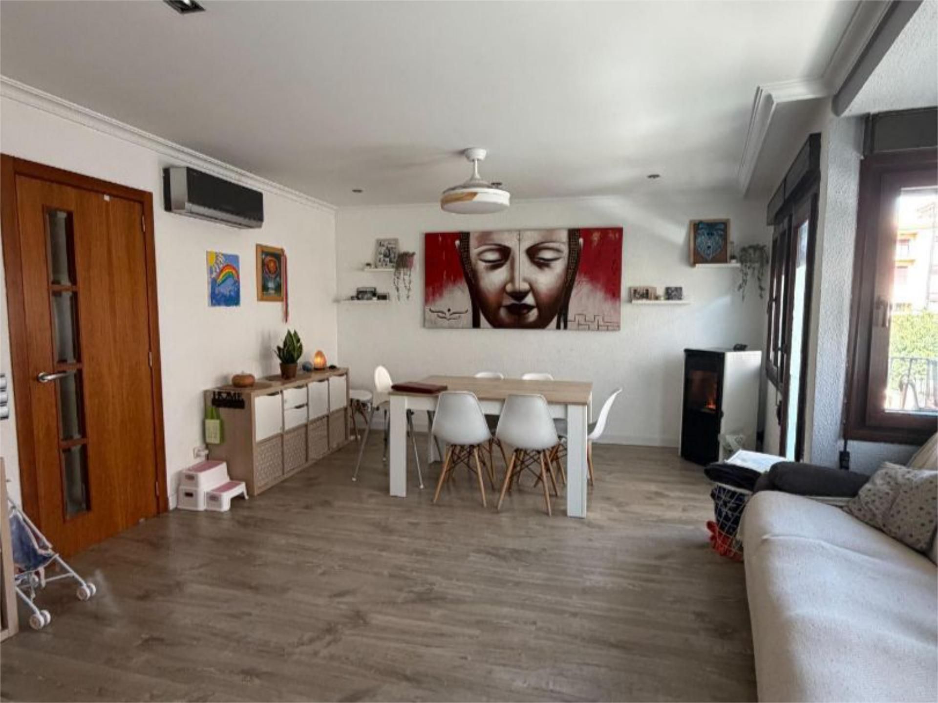 Dining room of Flat for sale in Ontinyent  with Air Conditioner and Balcony