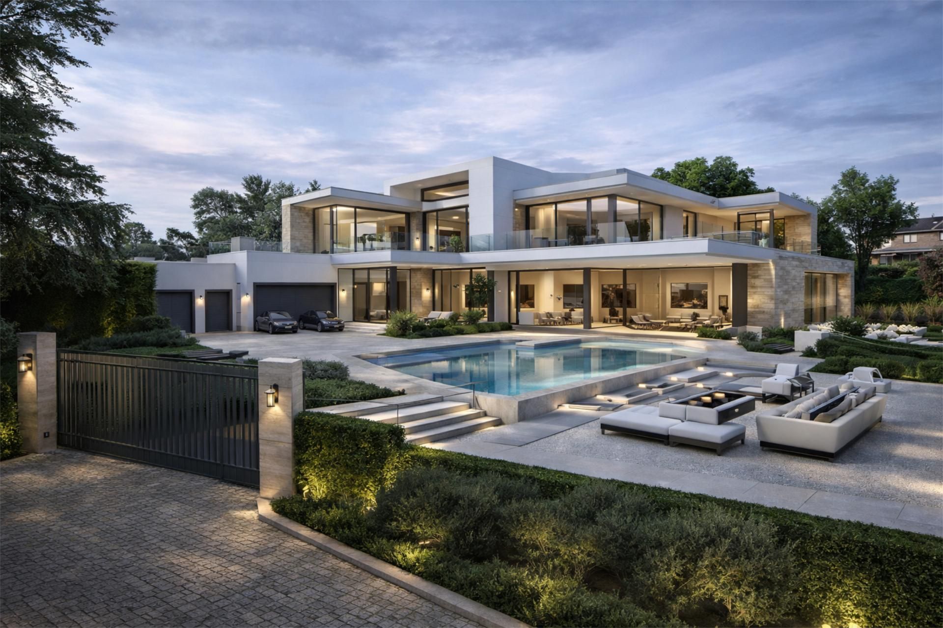 Exterior view of House or chalet for sale in Boadilla del Monte  with Air Conditioner, Heating and Private garden