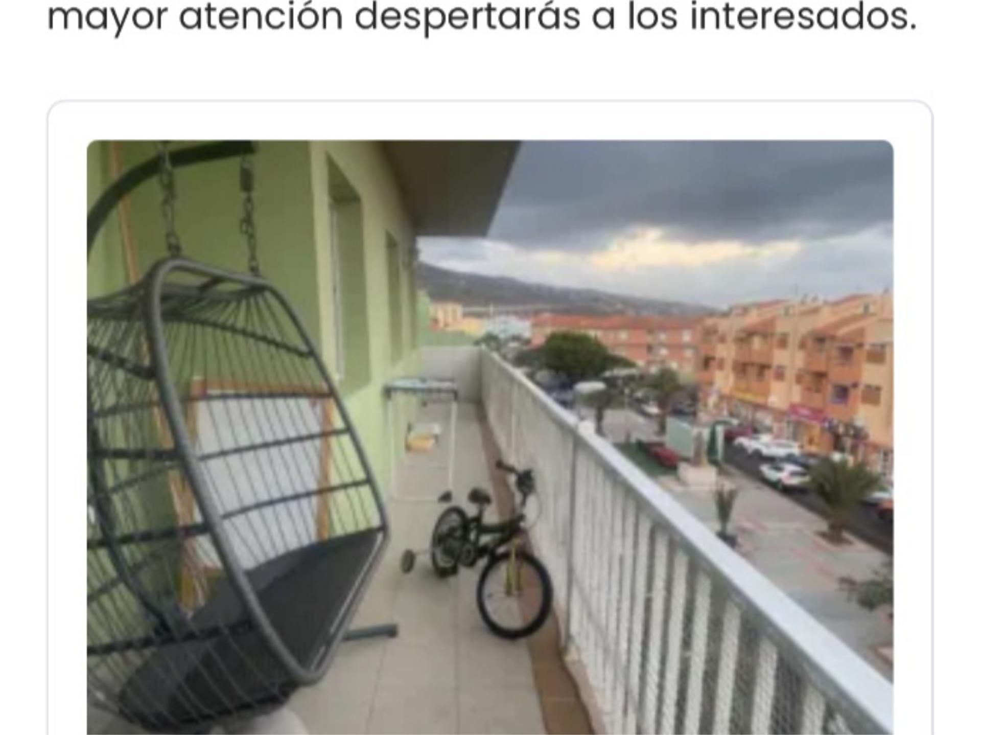 Balcony of Flat for rent in Candelaria  with Terrace, Swimming Pool and Balcony