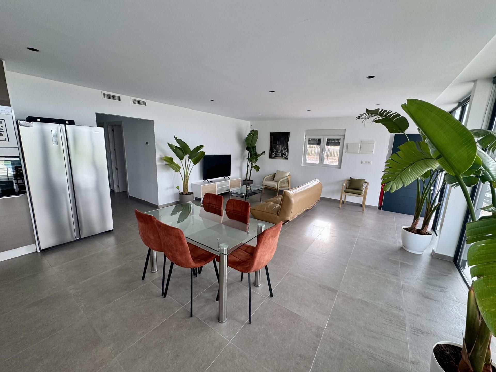 Sala de estar de Casa o chalet de alquiler en  Albacete Capital con Aire acondicionado, Calefacción y Jardín privado