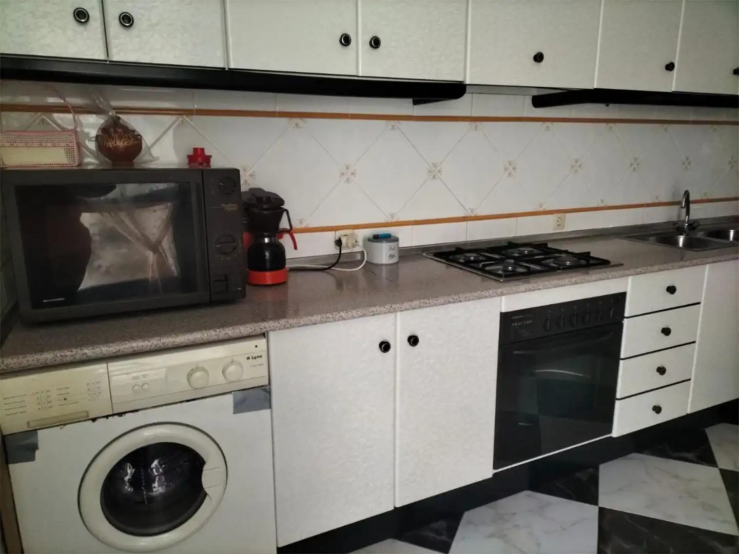 Kitchen of Flat for sale in Villa del Río  with Heating, Terrace and Furnished