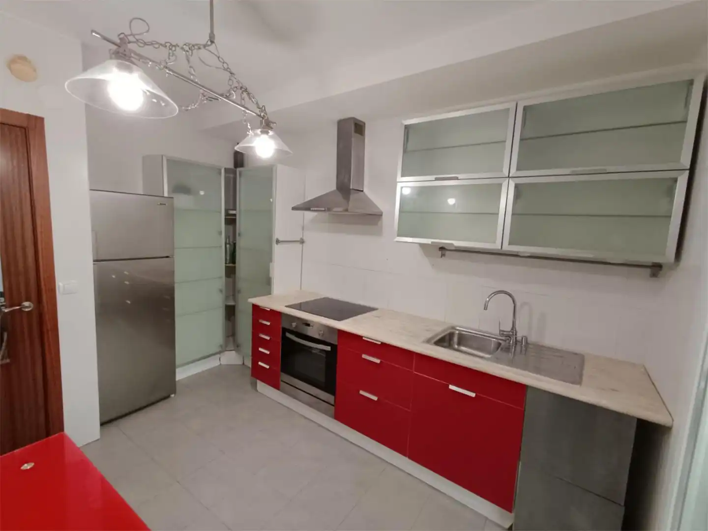 Cocina de Piso en venta en Lugo con Calefacción, Parquet y Terraza
