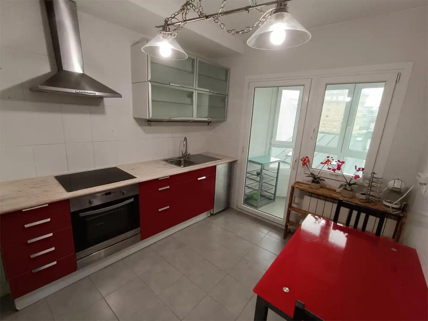 Cocina de Piso en venta en Lugo con Calefacción, Parquet y Terraza