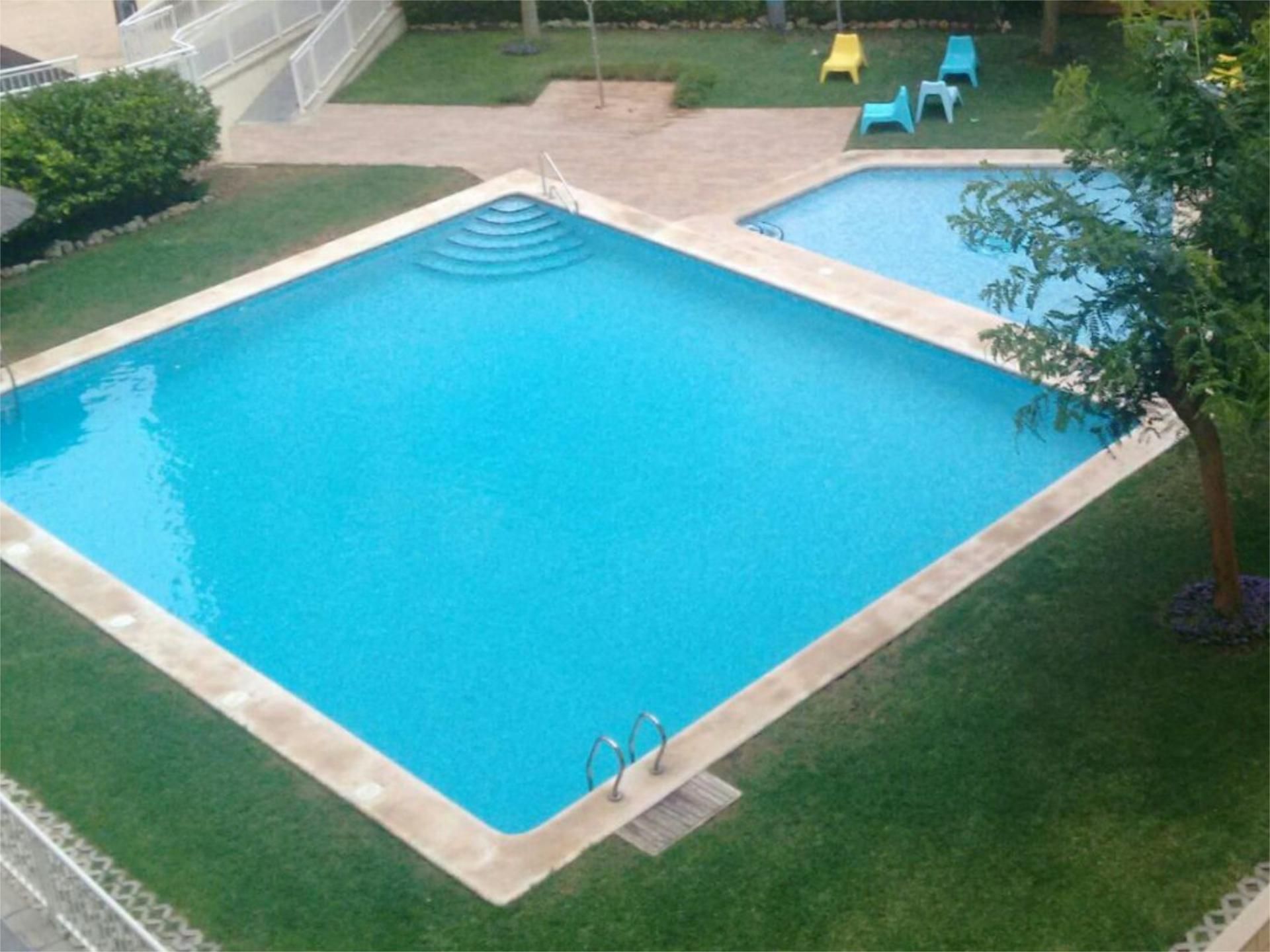 Swimming pool of Flat for share in Alicante / Alacant  with Private garden, Swimming Pool and Furnished